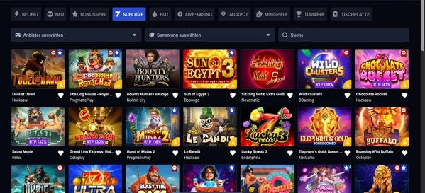 Betflare desktop screenshot 2